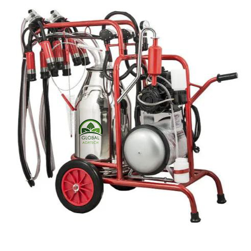 MACHINE A TRAIRE DEUX VACHE 40L AVEC POT INOX